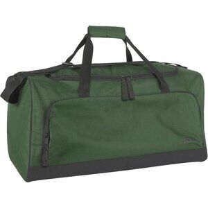 24 Inch Men & Women Green Lightweight Canvas Duffle Gym Sports Equipment Bags